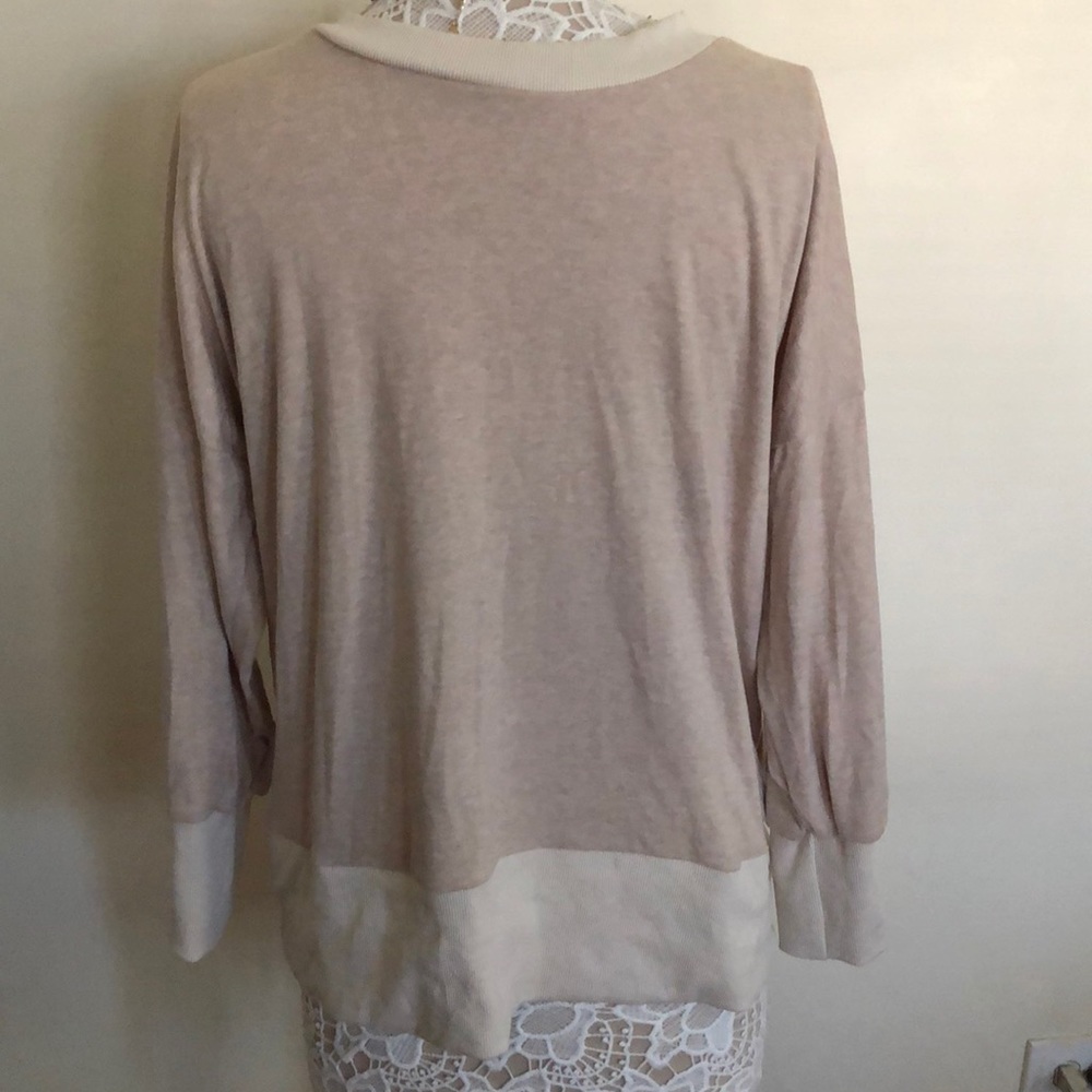 Taupe pullover top - Picture 5 of 5